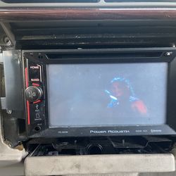 Double din cd,dvd.usb . Aux , bluetooth sterio