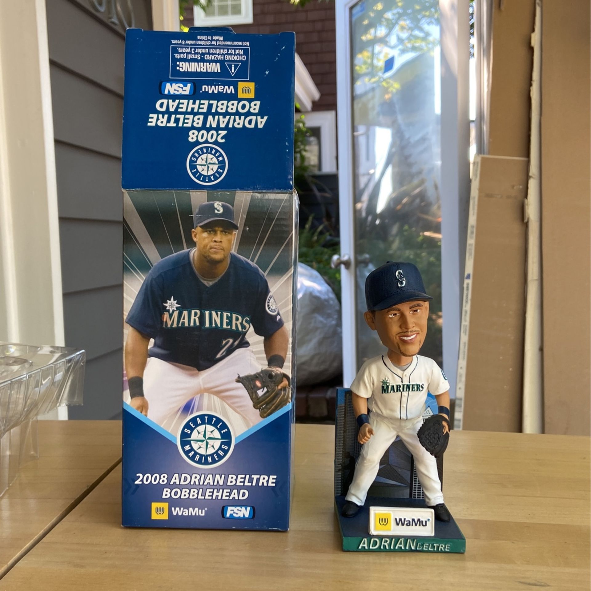Mariners Adrian Beltre 2008 Bobblehead - New In Box
