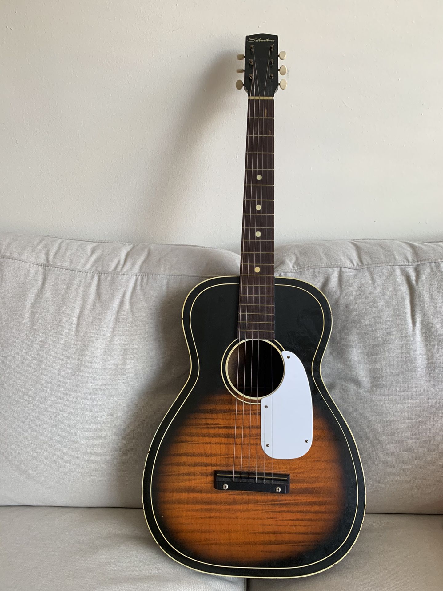 1965 Silvertone Acoustic Parlor Guitar