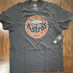 Houston Astros Fall Navy 47 Brand T-Shirt  Adult XL
