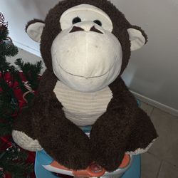 Big Stuffed Monkey $10