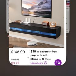 Floating tv Stand 