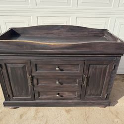 Dresser With Changing Table Top