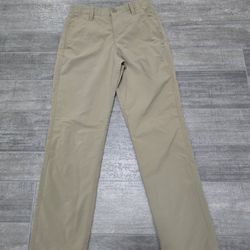 Under Armour Boys Pants Khaki Performance Chinos Size 12