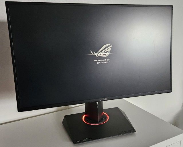 ASUS ROG SWIFT PG278Q Gaming Monitor - 27 Inch 2k QHD (2560x1440) 144Hz G-SYNC 1ms ULMB