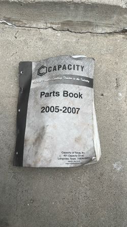 Capacity Parts Book 2005-2007