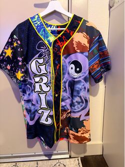 Griz what the funk v1 baseball jersey size M