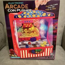 Brand New Electronic Arcade Coin Pusher