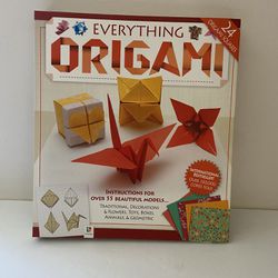 Hinkler Everything Origami Book And Paper