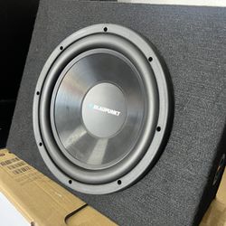12 Inch Car Subwoofer In A Box For Bass In A Car For Loud Music