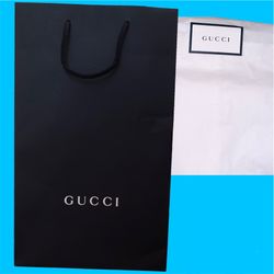 GUCCI Gift Bag paper Empty Shopping storage Replacement