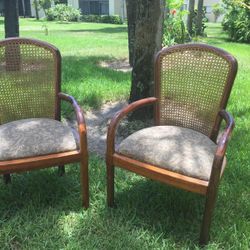 Antique Wicker Chairs