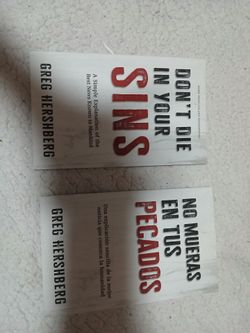2 books English and Spanish