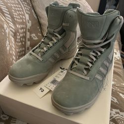 Adidas Y-3 GSG9 Sashiko Silver Green Size 10.5