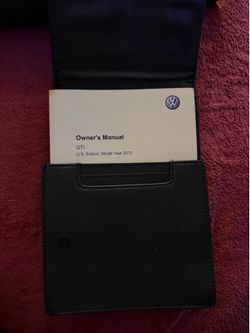 2013 VW GTI owners manual