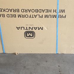 Queen Size Bed Frame And 4bar Stool 