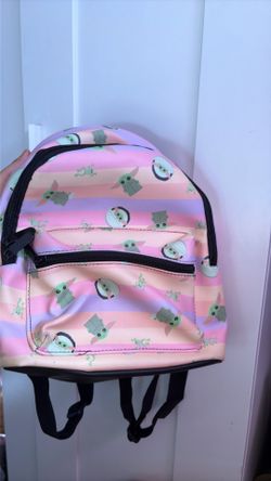 Baby yoda backpack
