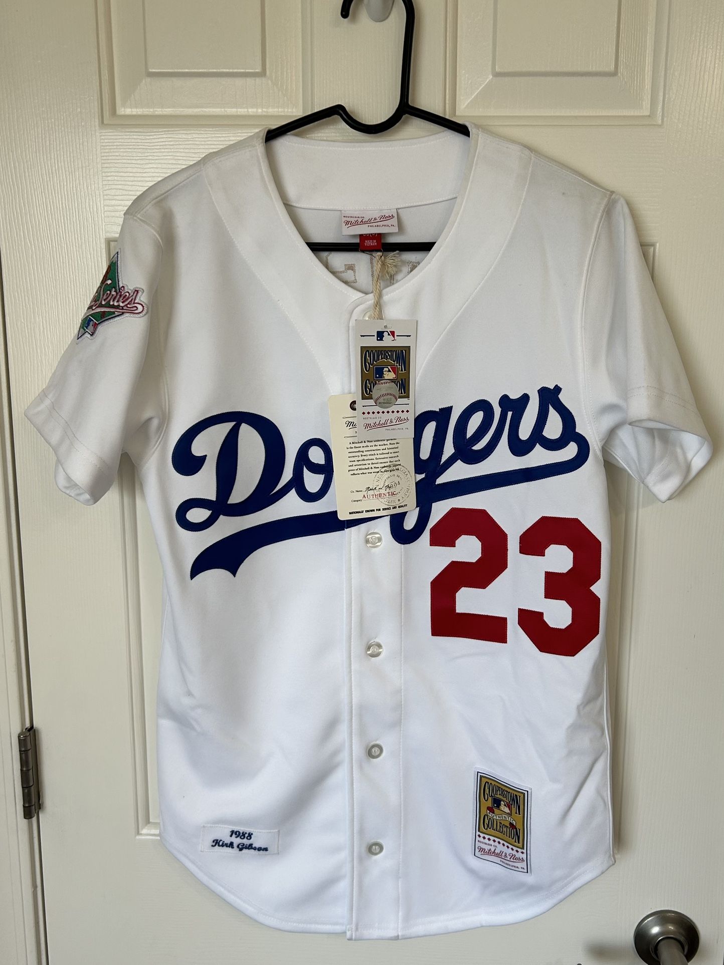 MITCHELL & NESS AUTHENTIC KIRK GIBSON LOS ANGELES DODGERS!
