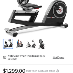 Pro form  pro C10R exercise bike