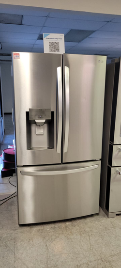 LG French Door Fridge – Stainless, Ice & Water Dispenser