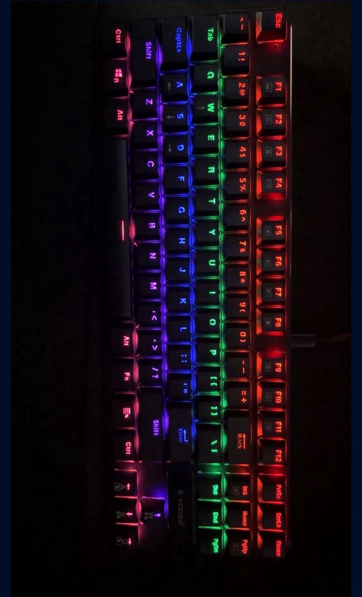 Gaming Keyboard TKL (Silent Brown Switches)