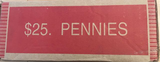 N F strings and sons sealed box of 2012 shield pennies