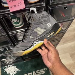 JORDAN 5 OFF-WHITE MUSLIN (READ DESCRIPTION ‼️)