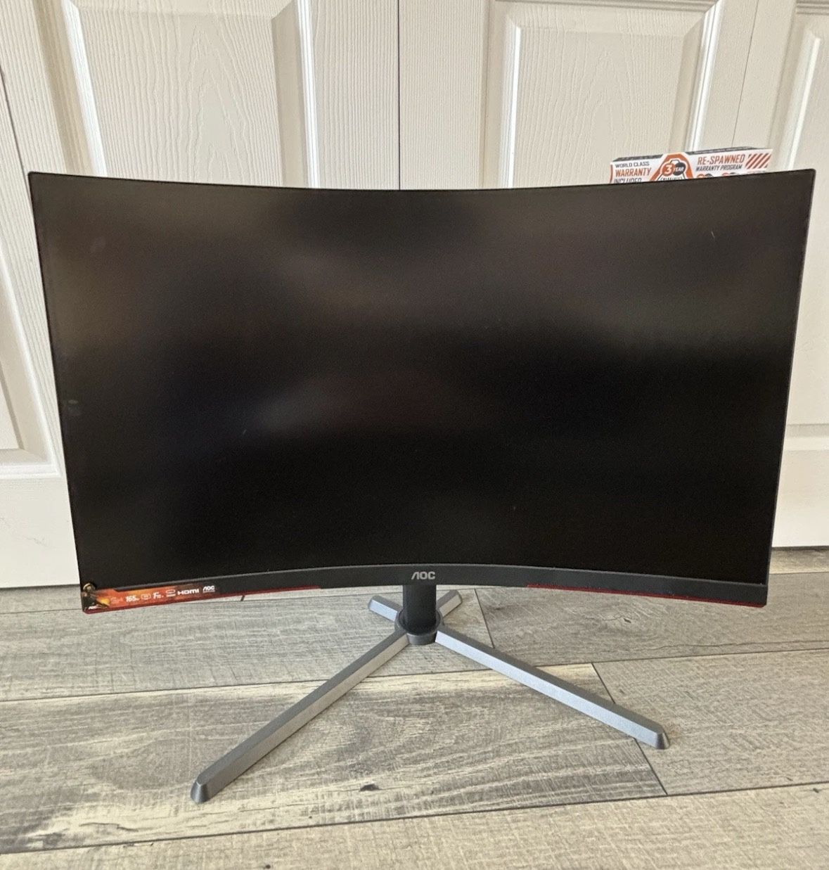 AOC 27” Curved Gaming Monitor w/ Box (Like New)