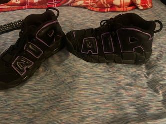 Nike air more untempo black/purple