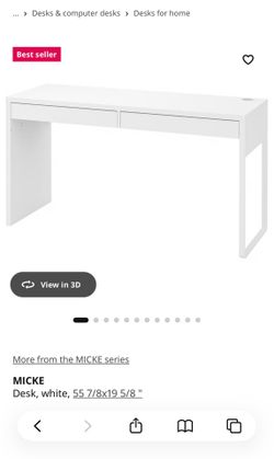 IKEA Micke Desk