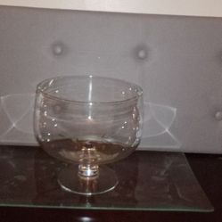Vintage Crystal Bowl And Platter