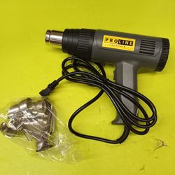 PROLINE HEAT GUN W/ 4PC. NOZZLES