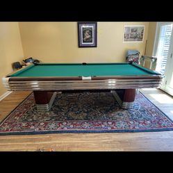 Restored original 1946 brunswick Centennial pool table knoxville tennessee