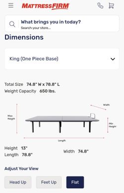 Sleepy's Signature Adjustable Base