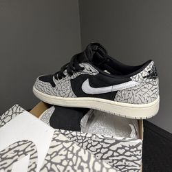 Air Jordan Retro 1 Low - Elephant print