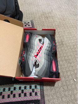 Nike Air Max 95 OG Big Bubble Solar Red size 11.5