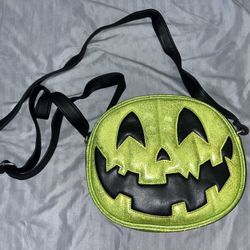Love Pain and Stitches Pumpkin Purse 