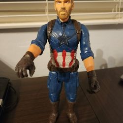 Marvel’s Captain America 12 Inch Hasbro  2017 Action Figure 