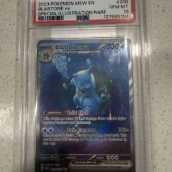 Pokemon PSA 10 Blastoise 151 