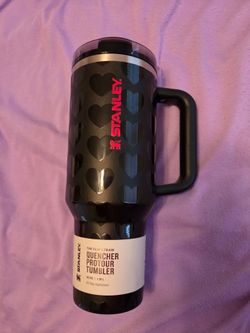 Stanley Flip Straw valentine's black lovely 40 oz