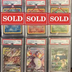 Pokemon Slabs For Sale / Trade
