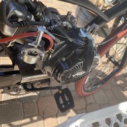 Frp 79cc 4 Stroke Motorized Bicycle 