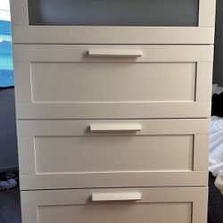 White Ikea Dresser 