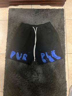 Black PURPLE shorts