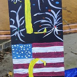 Seasonal Welcome Sign – Hand-Painted – $15