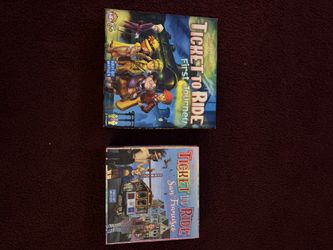 Ticket to Ride Games: San Fran & First Journey