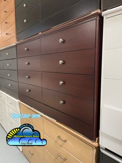 Eight drawer dresser cherry cajonera cómoda mueble nuevo