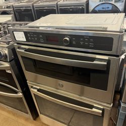 GE microwave oven combo 27”