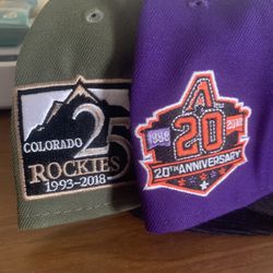 75/8 New Arizona diamondback and Colorado Rockies