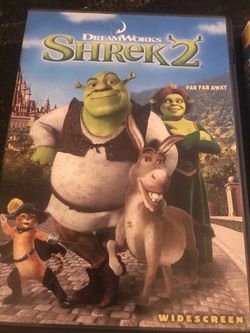 Shrek the Halls, Shrek 3D, Shrek 2 DVDs Thumbnail